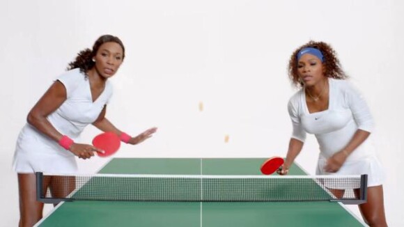 Serena et Venus Williams : Duo immaculé défait et reconverti... au ping-pong