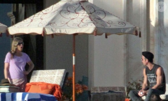 Jennifer Aniston et Justin Theroux en vacances à Cabo San Lucas, le 2 janvier 2013