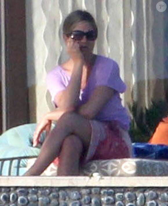 La belle Jennifer Aniston en vacances à Cabo San Lucas, le 2 janvier 2013