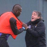 Mario Balotelli et Roberto Mancini : Violente altercation à l'entraînement !