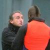 Le buteur Mario Balotelli et son coach Roberto Mancini ont une violente altercation lors d'un entrainement à Manchester le 3 janvier 2013.