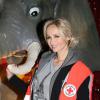 Adriana Karembeu au cirque Pinder pour l'opération Tous en fête ! 2012. Le 12 décembre 2012.