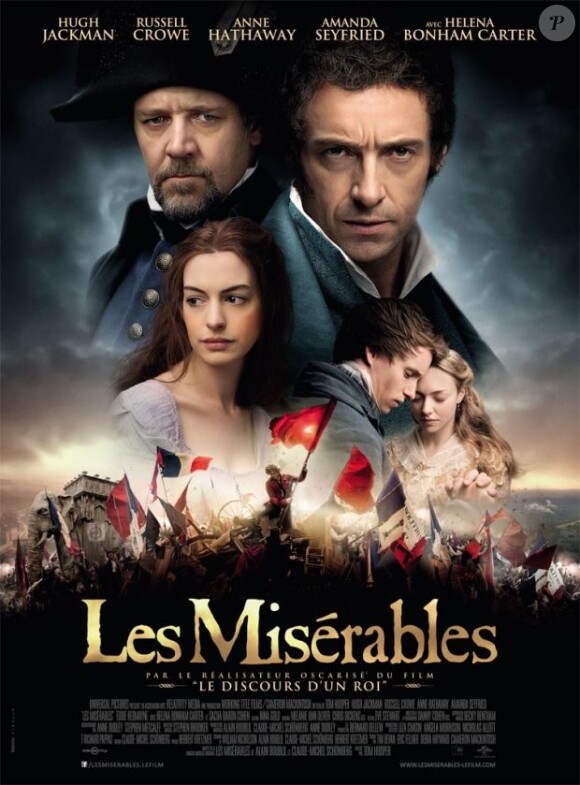 Affiche du film Les Misérables de Tom Hooper