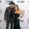 Jason Aldean et sa femme aux People's Choice Awards 2013 à Los Angeles le 9 janvier 2013.