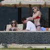 Jimmy Kimmel en vacances au Mexique avec Jennifer Aniston et son fiancé, Emily Blunt et son amoureux en janvier 2013