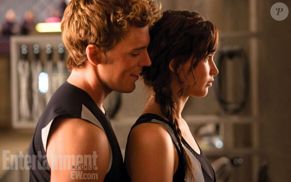 Jennifer Lawrence et Sam Claflin dans la peau de Katniss et Finnick pour le film Hunger Games 2 - l'embrasement
