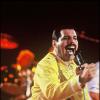 Freddie Mercury à Wembley en 1986.