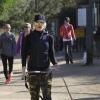 Gwen Stefani, Gavin Rossdale, leurs fils Kingston et Zuma, et leur petit chien, sont allés faire une promenade à Runyon Canyon sur les hauteurs de Los Angeles. La soeur de Gavin Rossdale, Soraya, est venue les rejoindre. Photo prise le 12 janvier 2013 à Los Angeles.