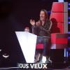 Florent Pagny sur le plateau de la deuxième saison de The Voice