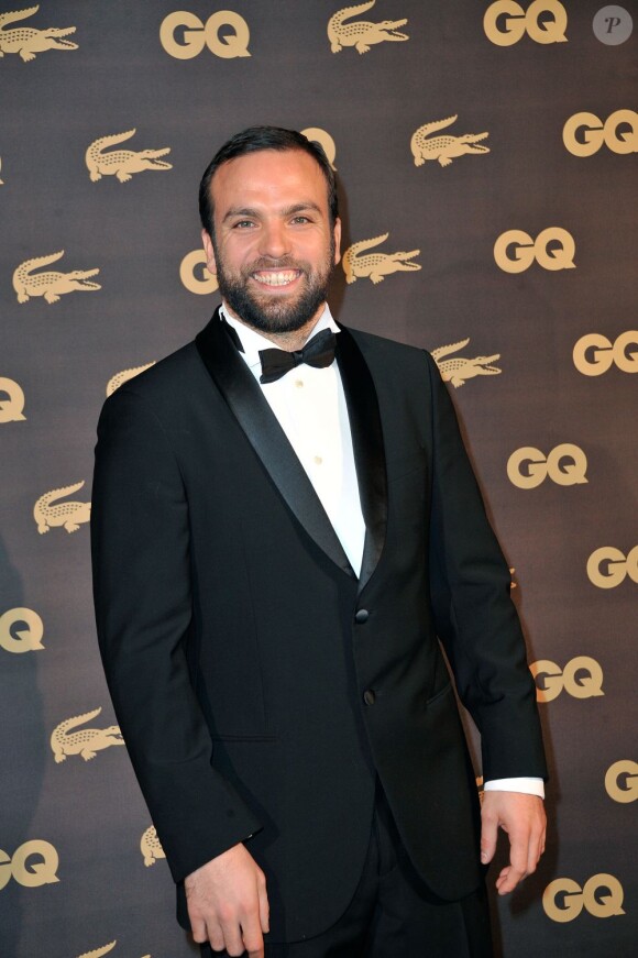 Sami Ameziane aka Comte de Bouderbala lors de la soirée GQ des Hommes de l'année 2012 à Paris le 16 janvier 2013