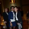 Audrey Pulvar et Daphné Roulier lors de la soirée GQ des Hommes de l'année 2012 à Paris le 16 janvier 2013