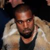 Kanye West assiste au défilé homme Louis Vuitton automne-hiver 2013-2014. Paris, le 17 janvier 2013.