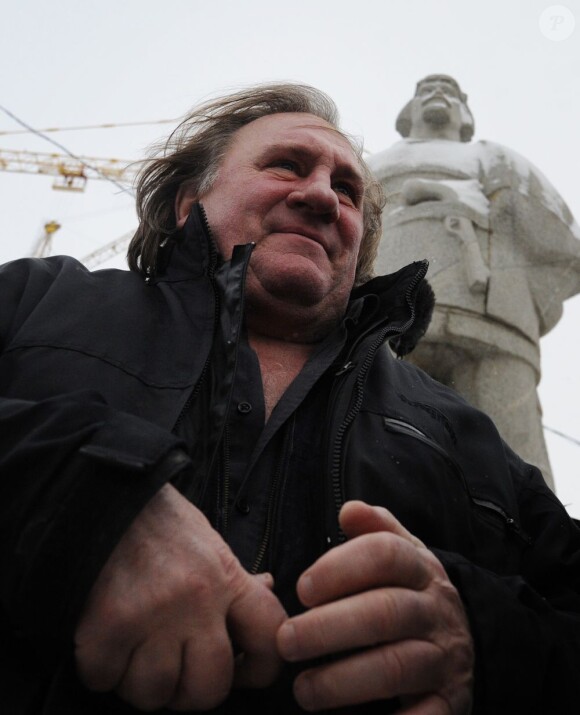 Gerard Depardieu à Saransk, le 6 janvier 2013.