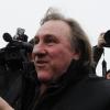 Gerard Depardieu le 6 janvier 2013 à Saransk, capitale de la Mordovie.