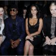 Melissa George, Ne-Yo, Olivia Munn et Son Altesse Charlene de Monaco au défilé Versace haute couture lors de la Fashion Week à Paris, le 20 janvier 2013.