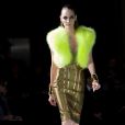  Image du défilé haute couture Versace lors de la Fashion Week, à Paris, le 20 janvier 2013. 