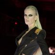  Image du défilé haute couture Versace lors de la Fashion Week, à Paris, le 20 janvier 2013. 