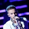 M. Pokora lors de l'enregistrement du prime 'Samedi soir on chante Goldman', diffusé le 19 janvier 2013 sur TF1