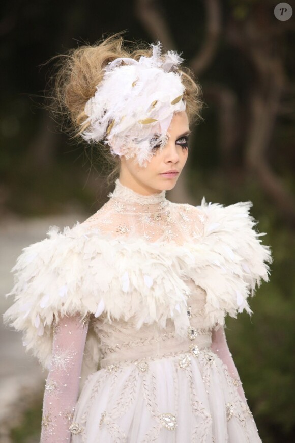 Défilé Chanel Haute Couture le 22 janvier 2013 à Paris
