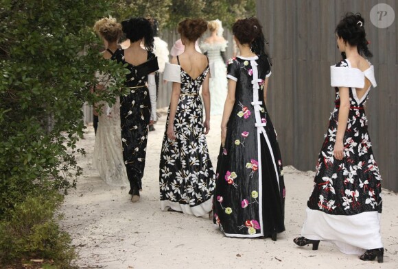 Défilé Chanel Haute Couture le 22 janvier 2013 à Paris