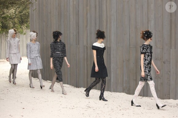 Défilé Chanel Haute Couture le 22 janvier 2013 à Paris