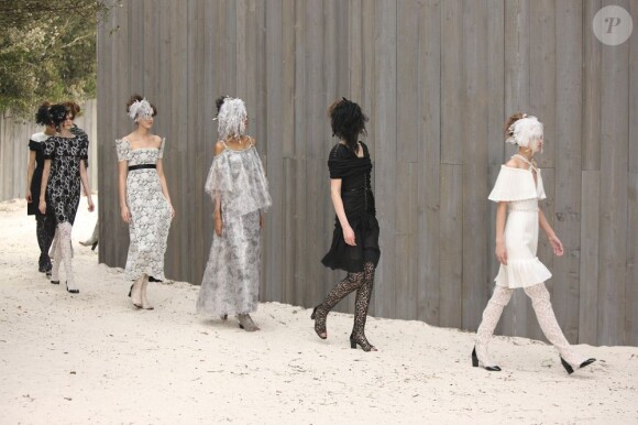 Défilé Chanel Haute Couture le 22 janvier 2013 à Paris