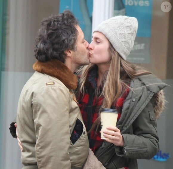 Lauren Bush et son mari David Lauren dans les rues de New York City le 19 janvier 2013.
