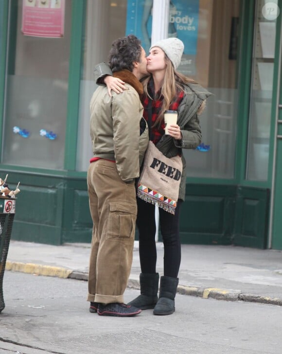 Lauren Bush et son mari David Lauren à New York, le 19 janvier 2013.