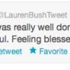 Lauren Bush s'est exprimé sur Twitter au sujet de l'investiture de Barack Obama, le 21 janvier 2013.