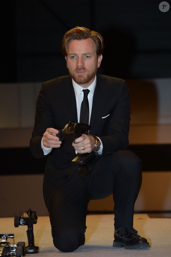 Ewan McGregor à la "IWC Schaffhausen Race Night" le 22 janvier 2013 à Genève.