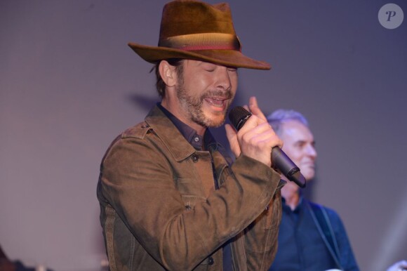 Jay Kay, le chanteur de Jamiroquai, lors de la soirée "IWC Schaffhausen Race Night", le 22 janvier 2013 à Genève.