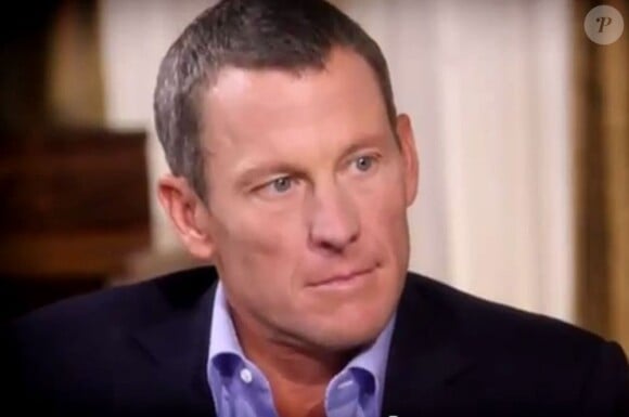 Lance Armstrong face à Oprah Winfrey le 17 janvier 2013.