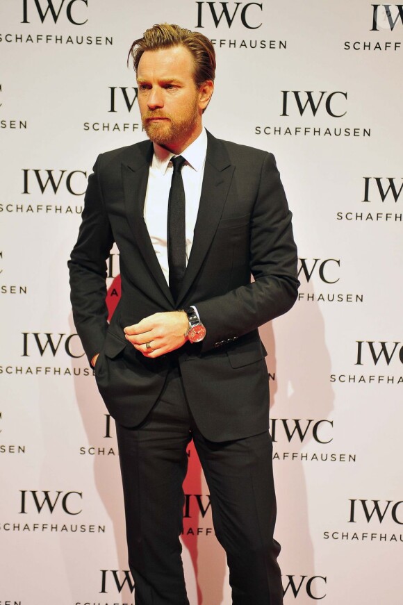Ewan McGregor affiche avec classe sa barbe. (Photo du 22 janvier 2013)