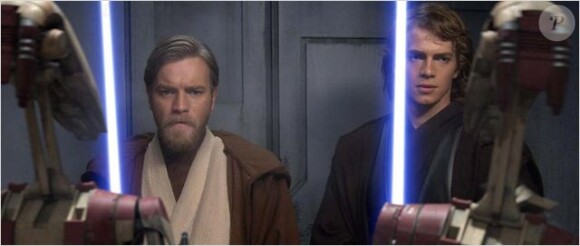 Ewan McGregor dans le costume d'Obi-Wan Kenobi.