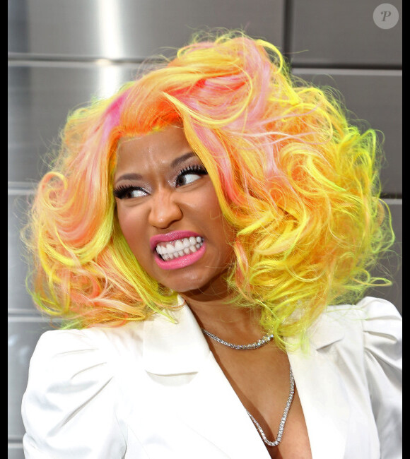 Nicki Minaj à la conférence de presse d'annonce de la 12e saison d'American Idol, au Lincoln Center, New York, le 16 septembre 2012.