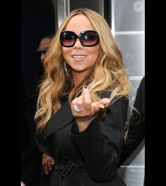 Mariah Carey à la conférence de presse d'annonce de la 12e saison d'American Idol, au Lincoln Center, New York, le 16 septembre 2012.