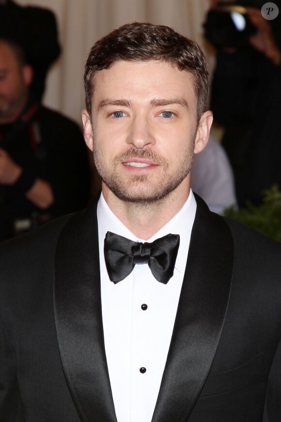 Justin Timberlake lors du Costume Institute Gala au Metropolitan Museum of Art à New York. Le 7 mai 2012.