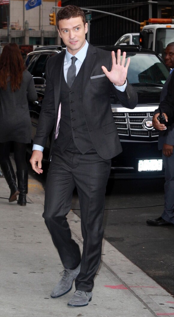 Justin Timberlake à New York en octobre 2011.