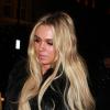 Petra Ecclestone enceinte à la sortie du restaurant Nobu à Londres avec ses amies le 23 janvier 2013