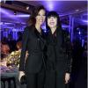 Mareva Galanter et Chantal Thomass lors du 11e Dîner de la Mode contre le Sida au Pavillon d'Armenonville. Paris, le 24 janvier 2013.