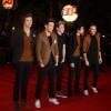 Les One Direction sur le tapis rouge des 14e NRJ Music Awards au Palais des Festivals à Cannes, le 26 janvier 2013