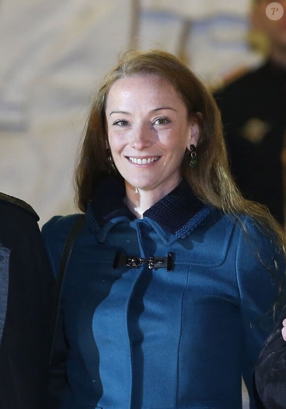 Florence Cassez se rendant au palais de l'Elysée le 25 janvier 2013