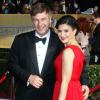 Alec Baldwin et Hilaria Thomas lors Screen Actors Guild Awards à Los Angeles le 27 janvier 2013