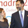 Felipe et Letizia d'Espagne inauguraient le 30 janvier 2013, jour du 45e anniversaire du prince, le Fitur, salon international annuel du tourisme de Madrid.