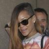 Rihanna arrive à l'aéroport de Los Angeles, le 31 janvier 2013.