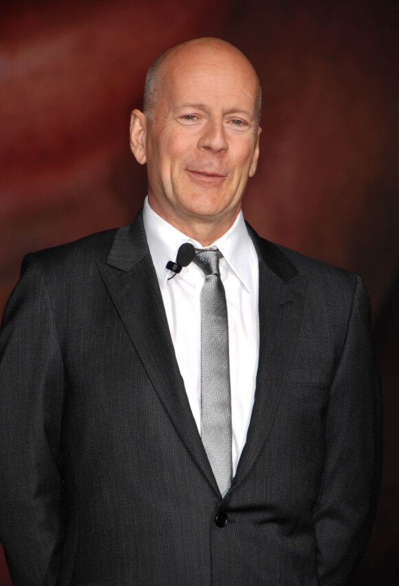 Bruce Willis honoré par la Twentieth Century Fox pour les 25 ans de Die Hard à Los Angeles, le 31 janvier 2013.