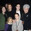 La grand-mère Marlene Willis avec ses petites filles Tallulah Belle, Rumer Willis, Haylay, Sienna et Sofia lors de la soirée fêtant les 25 ans de Die Hard à Los Angeles, le 31 janvier 2013.