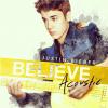 Pochette de la version accoustique de l'album Believe de Justin Bieber. Dans les bacs depuis le 29 janvier 2013.
