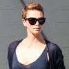 Charlize Theron sortant d'un cours de danse à Beverly Hills le 1er février 2013