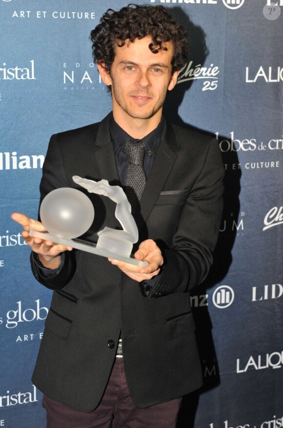 Michael Gregorio - 8e cérémonie des Globes de Cristal au Lido à Paris le 4 Fevrier 2013. Meilleur interprète.